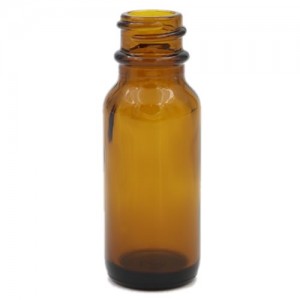 Amber Boston Round Glass Bottles | Silver Spur Corporation