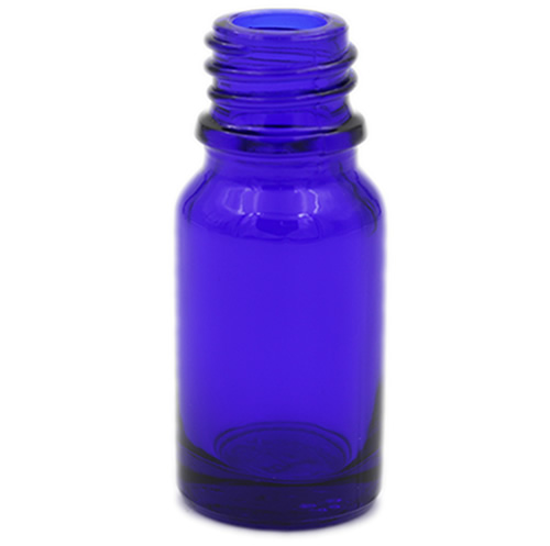 glass dropper bottles - blue