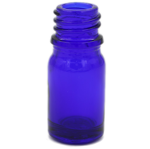 cobalt blue glass euro dropper 5 ml