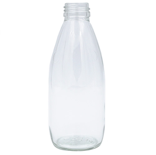 flint glass beverage bottle milk 8 oz ssf448